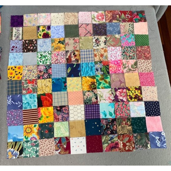 200 Floral 2" Precut Cotton Fabric Squares Bundle Quilting Craft Sewing - Picture 11 of 11